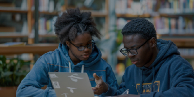 Students learning together